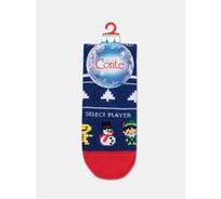 Носки женские Conte elegan CONTE NEW YEAR 21С-76СП рисунок 950, синий, р. 36-39 1001322400030026950