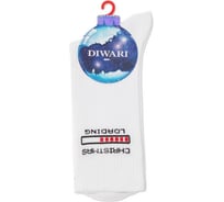 Носки мужские DIWARI NEW YEAR 21С-35СП рисунок 281 белый, размер 42-45 1001331820040015281