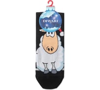 Носки мужские DIWARI NEW YEAR 21С-71СП рисунок 651 черный, размер 42-45 1001331830040012651