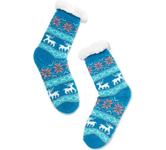 Носки-слиперы женские ESLI ESW001 BLUE размер 36-39 1001390010010007
