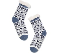 Носки-слиперы женские ESLI ESW002 BLUE размер 36-39 1001390020010007