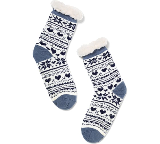 Носки-слиперы женские ESLI ESW002 BLUE размер 36-39 1001390020010007 1
