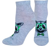 Носки женские БРЕСТСКИЕ FUNNY 16C1103 рисунок 663 светло-серый меланж, размер 38-39 10928803221663