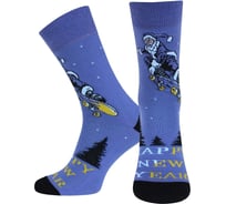 Носки мужские БРЕСТСКИЕ Новогодние 20С2146 рисунок 480 василек, размер 40-41 11049703027480