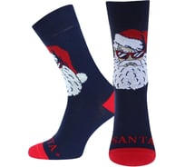 Носки мужские БРЕСТСКИЕ Новогодние 20С2146 рисунок 482 темно-синий, размер 42-43 11049704048482