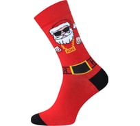 Носки мужские БРЕСТСКИЕ Новогодние 20С2146 рисунок 434 красный, размер 44-45 11049705019434