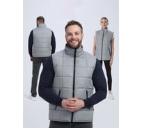 Жилет утепленный ФАКЕЛ Офис (тк.Дюспо), серый 87489112.005
