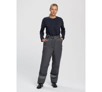 Женские зимние брюки Факел Кнейд СОП (ткань смесовая, 210), т.серый 87481846.002