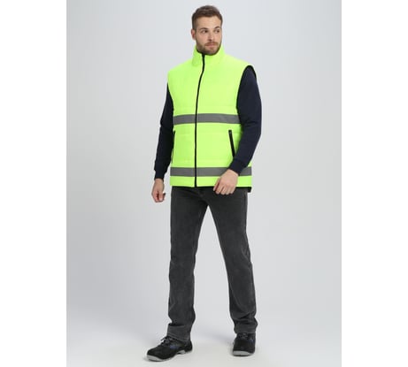 Утепленный жилет Факел сигнальный Ярксион СОП (тк.OxLine,90), лимонный 87489117.002