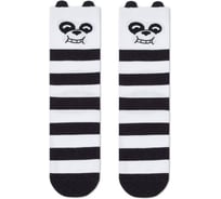 Носки мужские DIWARI FAMILY LOOK 21С-27СПА рис. 155 белый-черный, размер 42-45 1001331780040348155