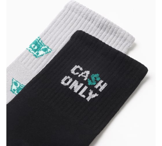 Набор мужских носков KAFTAN "Cash" размер 41-44 (27-29 см), 2 пары 10679642