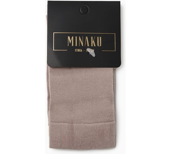 Носки женские MINAKU цвет бежевый, размер 36-41 10514465
