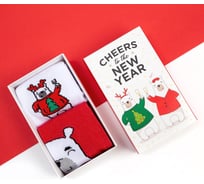 Набор женских носков KAFTAN "Мишка" размер 36-40 (23-25 см), 2 пары 7065213