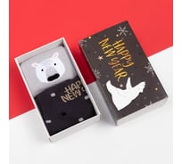 Набор женских носков KAFTAN "Snow" размер 36-40 (23-25 см), 2 пары 5096517