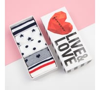 Набор носков KAFTAN "Love" 5 пар, размер 36-39 4435437