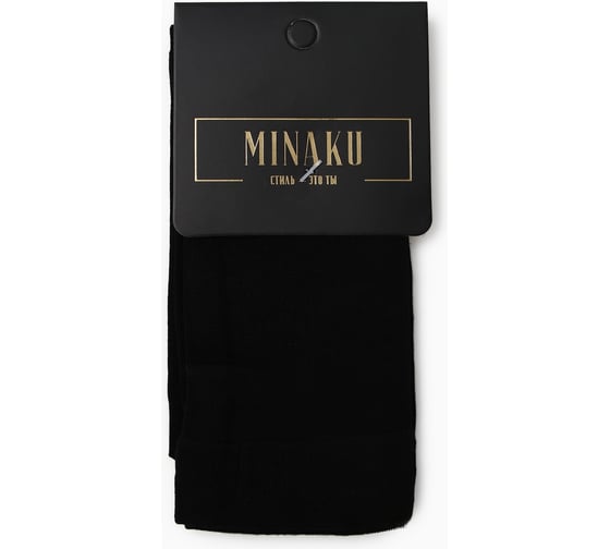 Носки женские MINAKU цвет черный, размер 36-41 10514467