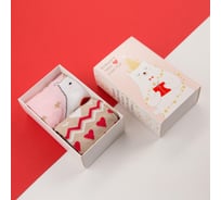 Набор женских носков KAFTAN "Мишка" размер 36-40 (23-25 см), 2 пары 5096509