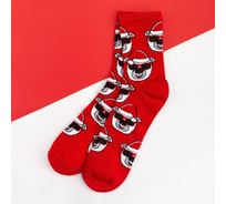 Носки мужские KAFTAN "Мишка" размер 41-44 (27-29 см), красный 5078163