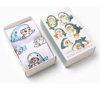 Набор женских носков KAFTAN "Самый милый" размер 36-40 (23-25 см), 2 пары 10679628