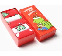 Набор женских носков KAFTAN "Праздник к нам приходит" размер 36-39 (23-25 см), 5 пар 9731142