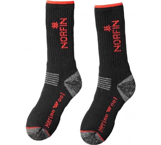 Носки NORFIN T4P ARCTIC MERINO EXTREME CREW р. 39-41/M 304747-02M
