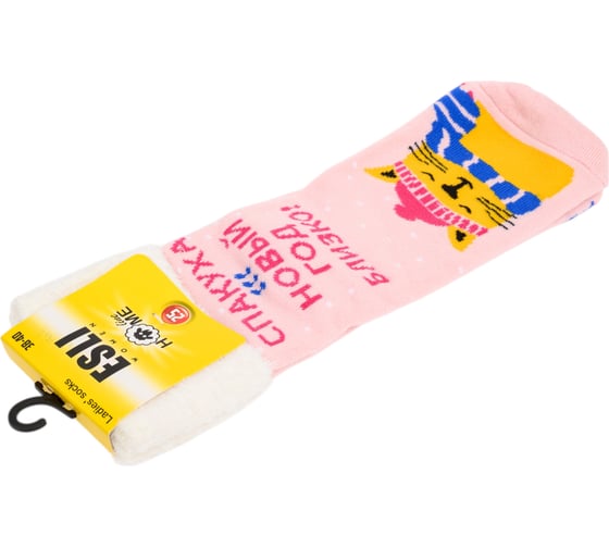 Носки женские ESLI HOME LINE (Махровые) 52-117 рис. 338 нюдовый 38-39 1001321980041282338