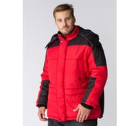 Куртка зимняя ФАКЕЛ Европа CH (ткань Дюспо), красный/черный 87490021.004
