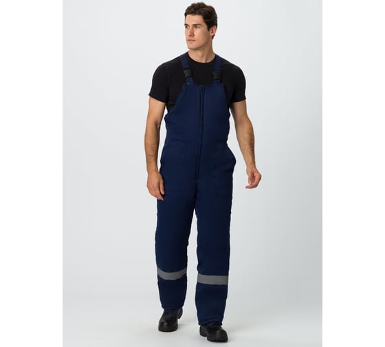 Костюм зимний Факел 87491673 Труженик-Ультра-2 IMP ткань смесовая, 210 г/м3, п/к, темно-синий/оранжевый 87491673.010