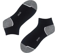 Носки мужские CHOBOT SNEAKER SPORT 42-91 2 пары, р-р 25-27, черный 1001330820100012082