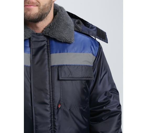 Куртка зимняя Факел Бригада NEW, Оксфорд, темно-синий/васильковый 87491749.013
