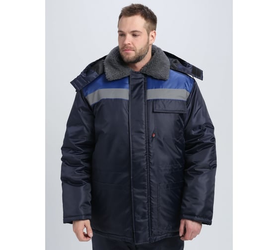 Куртка зимняя Факел Бригада NEW, Оксфорд, темно-синий/васильковый 87491749.014