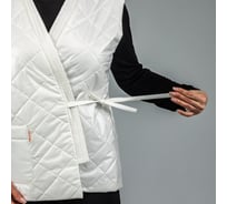 Жилет стеганый Orlov-sky 5080228/2 "Умелица" р-р 52-54, рост 158-164 цв. снег АW 4670093489837