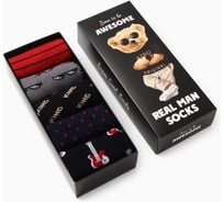 Набор мужских носков KAFTAN Real man, размер 41-44 (27-29 см), 5 пар 10679651