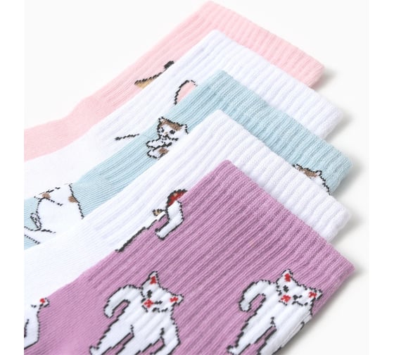 Набор женских носков KAFTAN Mem socks размер 36-40 (23-25 см), 5 пар 10679638