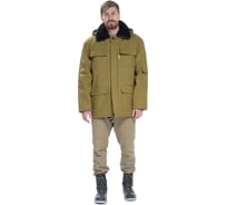 Куртка-бушлат с меховым воротником 76-78, рост 170-176 ИВАРУС 249 (76/170)