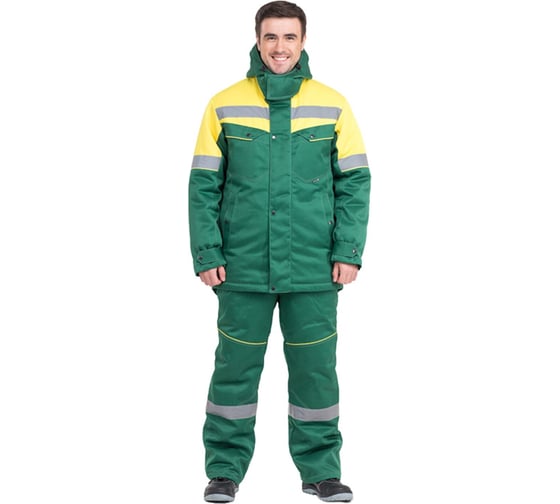 Утепленный костюм Авангард. Профессиональная экипировка Монтажник NEW р.88-92, рост 182-188 509603 1