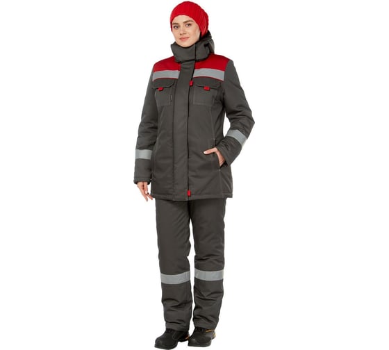 Женский утепленный костюм Авангард. Профессиональная экипировка Тимбер р.112-116, рост 158-164 523954 1