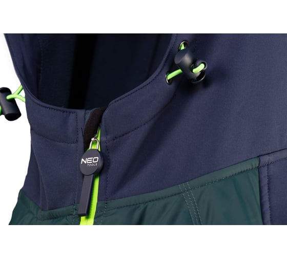 Куртка NEO Tools Softshell со стеганой вставкой PREMIUM, р-р XL 81-559-XL