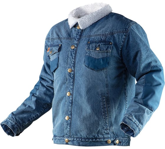Рабочая куртка NEO Tools DENIM, утепленная, размер XXXL 81-557-XXXL