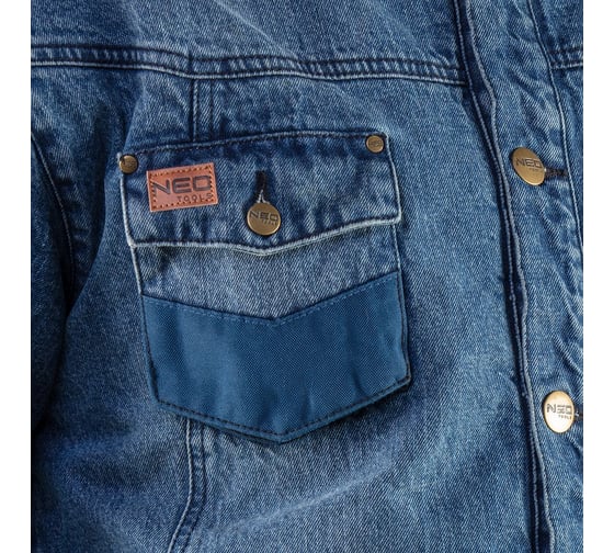 Рабочая куртка NEO Tools DENIM, утепленная, размер XXXL 81-557-XXXL