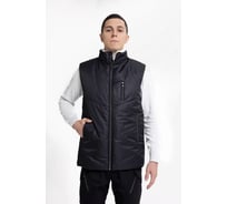 Мужской жилет Уралспецзащита утепленный цвет черный48-50/170-176 жил-муж-черн-48-170