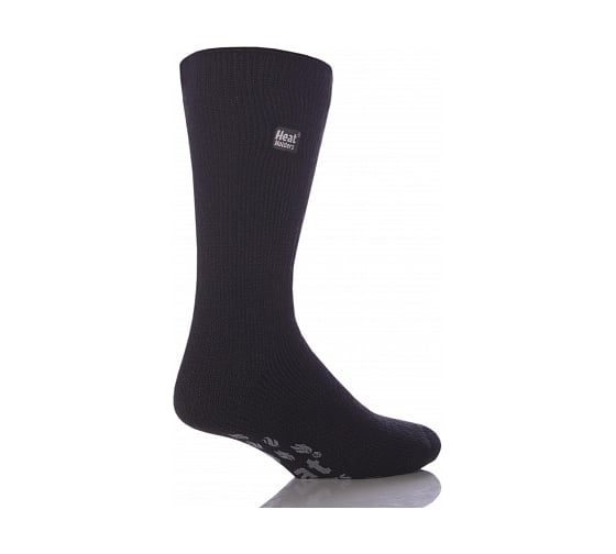 Термоноски мужские Heat Holders SLIPPER, 39-45, black with grey grip BSMHH08H1BWG