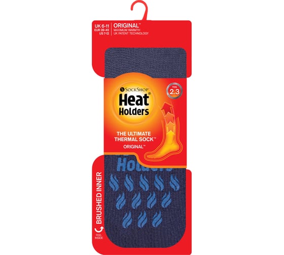Термоноски мужские Heat Holders SLIPPER, 39-45, deep blue BSMHH08H1DBL