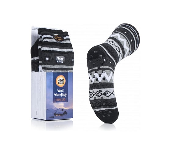 Термоноски мужские Heat Holders SOUL WARMERS, 39-45, black/charcoal BSMHH901H1