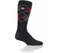 Термоноски мужские Heat Holders LITE р 39-45, black/red argyle LTMHH504BLK