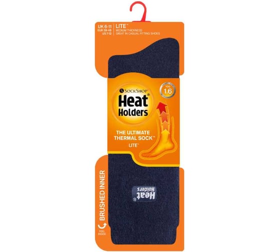 Термоноски мужские Heat Holders LITE р 39-45, navy LTMHH501NVY