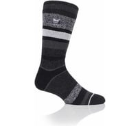 Термоноски мужские Heat Holders LITE р 39-45, charcoal-grey stripe LTMHH505CHA