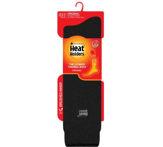Термоноски мужские Heat Holders LONG р 39-45, black BSMHH06H1BLK