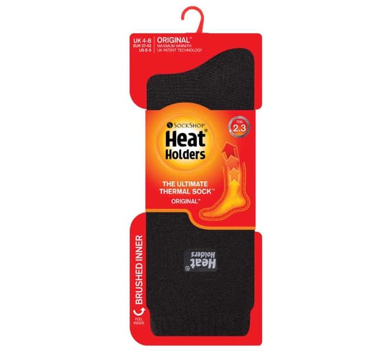 Термоноски мужские Heat Holders ORIGINAL р 37-42, black BSLHH24G1BLK