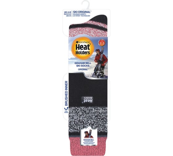 Термоноски женские Heat Holders SKI SOCKS , 37-42, black BSLHH72G1BLK